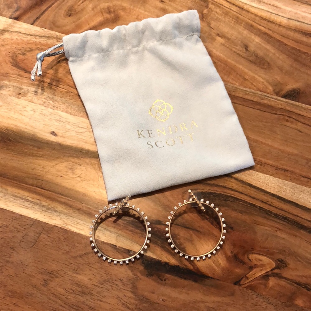 Kendra Scott Charlie Grace hoop earring